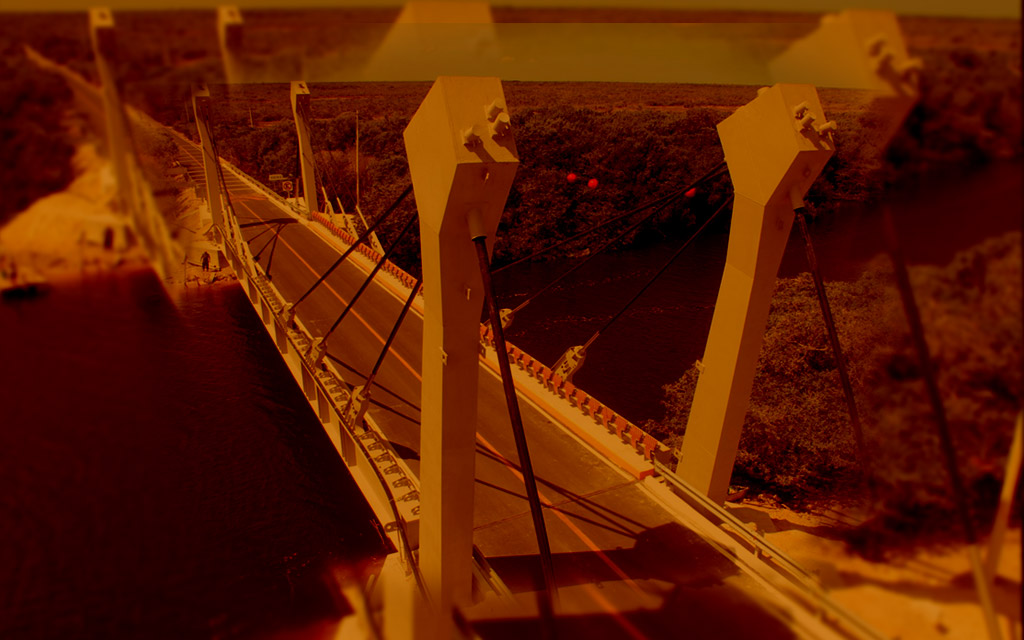 Impresionante puente vehicular